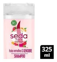  Shampoo Frutas Vermelhas E Gengibre Joias Da Natureza 325ml Seda