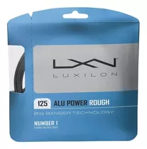 Corda Luxilon Alu Power Rough 1.25mm 17 L - Set Indiv Prata