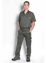 Pantalon De Trabajo Con Bolsillo Cargo Marca Ombu Aire Libre