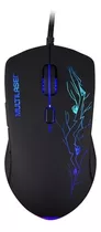 Mouse Warrior Gamer Multilaser 3200 Dpi 6 Botões 7 Cores Led