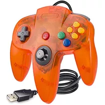 Luxmo Premium Usb Classic N64 Bit 64 Controller Usb Pc Gamep