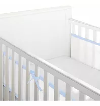 Tela Respiravel Telinha Para Berço Do Bebe Baby Deluxe Azul