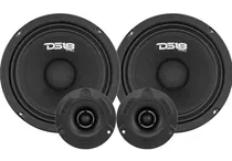  Medios Ds18 Kit 6,5  480max 4 Homios Kit Tweeters 120w