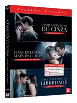 Dvd - Coleção Cinquenta Tons 3 Filmes