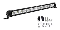 Foco Barra Led Slim 36w 34cm Neblinero Auto Camioneta 4x4