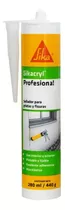 Sellador Sikacryl Profesional Grietas Cartucho X 280ml Sika