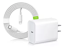 Cargador 25w Carga Rápida Para iPhone 12 13 14 +tipo C Cable