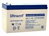 * * Batería Recargable 12v 7ah Ultracell Gel Ups Solar * * 