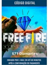 Cartão Free Fire  610 +61 De Bônus 