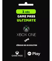 Xbox Gamepass Ultimate 1 Mês - Código 25 Dígitos 