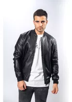 Campera Chaqueta Cuero Bomber Hombre / Turk Morris 001