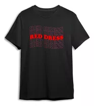 Polera Estampada Jonas Brothers - Red Dress - Dtf