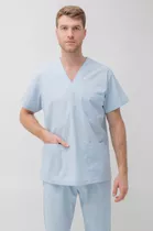 Ambo Escote En V Tela Arciel Marca Suedy Uniformes Medico