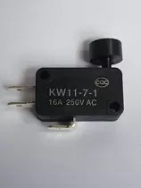 Kit 2 Chave Micro Switch Kw11-7-2 16a Botão Exclusivo