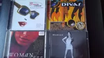 4 Cd's Women In Rock,disco Divas,woman 2000,mariah Carey 1's