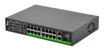 Switch Poe 16 Portas Gs0245 Multilaser