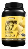 Suplemento En Polvo Gohard  Proteína Vegetal Sabor Banana En Pote De 1kg