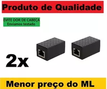 2x Protetor Rede Rj45 Contra Raio Surto Dps Lan Ethernet