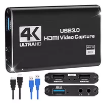 Tarjeta Capturador De Audio Y Video Con Salida De Bucle Hdmi