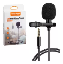 Microfono Lavalier Balita Clip Auxiliar 3.5mm Celular Pc