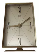 Reloj Elgin Antiguo De Mesa Decada 1950 1960 Raro Gabym