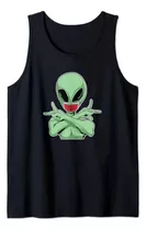 Suéter Franelilla Aliens Marciano Camiseta Sin Manga Algodón