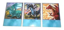 Kit 3 Legendary Dragons Timaeus Critias Hermos Anime Card
