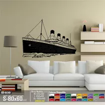 Vinilo Decorativo Barco Titanic