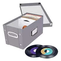 Caja De Almacenamiento De Discos De Vinilo, Paquete De ...