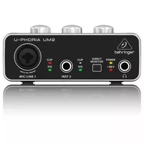 Interfaz De Audio Usb Behringer U-phoria Um2 Premium