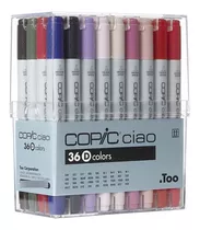 Marcadores Copic Ciao X 36 D Doble Punta