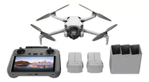 Dron Dji Mini 4 Pro Fly More Combo (dji Rc 2) Color Gris