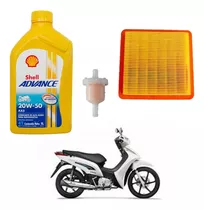 Kit Service Honda Biz C 125 Advance Ax5 + Filtro Wega