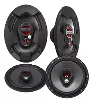 Kit Combo Parlantes Bomber 6 Pulgadas + 6x9 250 Rms