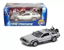 Delorean Back To The Future 2 Time Machine Escala 1:24 Welly