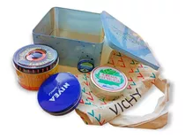 Remate Cajas De Metal Marcas Coleccionable Latas Bolso Vichy