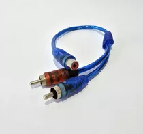 Cable Rca Tipo Y 1 Hembra + 2 Macho Car Audio