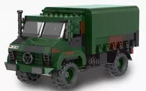 Camión Tanque Ejercito De Chile Mb Unimog, Compatible Lego