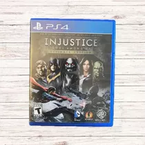Injustice Gods Among Us Ultimate Edition (ps4)