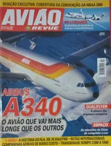 Avião Revue Nov 2000 Nº 14 - Airbus A340 Bombardier Crj900