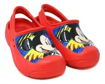 Cholas Para Niño Tipo Crocs Mickey Mouse T: 5/6