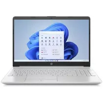 H.p 15.6 Natural Silver Laptop Intel Core I5- 8gb Ram