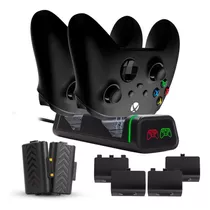 Base Carregador Controle Xbox Series S X + 2 Bateria 800mah