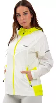 Campera Rompeviento Impermeable Mujer I Run Ciclismo