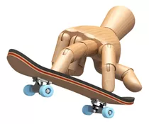 Skate Dedos Madera Profesional Rodamiento Fingerboard Finger