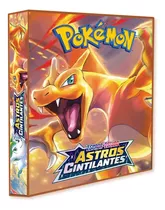 Álbum Pasta Fichário Pokemon Astros Cintilantes Reforçado