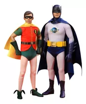 Adam West + Robin 1966 Burt Ward Hot Toys Batman 1966