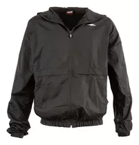 Campera Hombre Avia Rompeviento C/capucha Original Negro