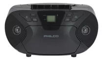 Radio  Casete Bluetooth Aux   Philco Color Negro