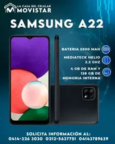 Telefono Celular Samsung A22 128gb. Somos Tienda Movistar